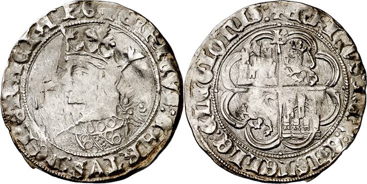 Enrique IV (1454-1474). Burgos. ... 