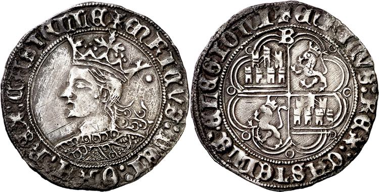 Enrique IV (1454-1474). Burgos. ... 