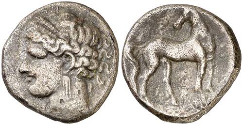(264-241 a.C.). Zeugitana. ... 