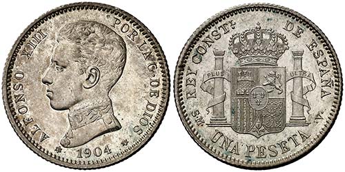 1904*1904. Alfonso XIII. SMV. 1 ... 