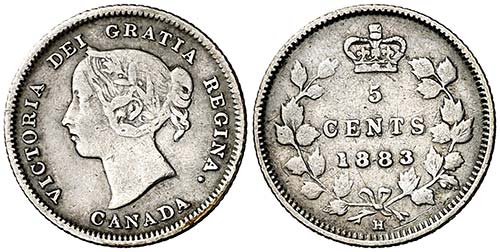1883. Canadá. Victoria. H ... 