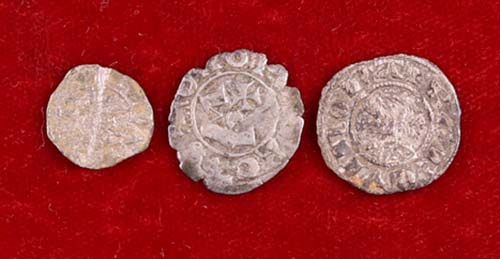 Lote medieval de 3 monedas: 1 ... 