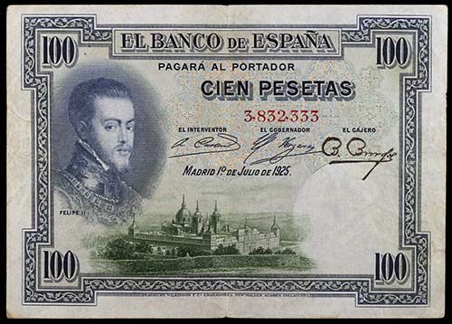 1925. 100 pesetas. (Ed. B107) (Ed. ... 
