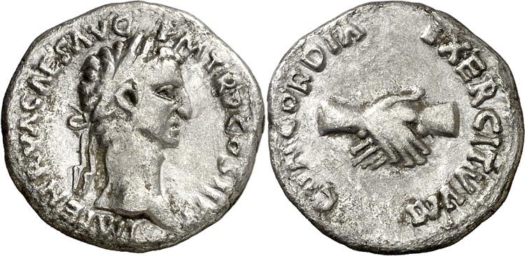 (96 d.C.). Nerva. Denario. (Spink ... 