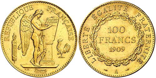 1909. Francia. III República. A ... 