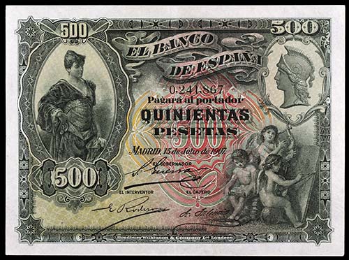 1907. 500 pesetas. (Ed. B105) (Ed. ... 