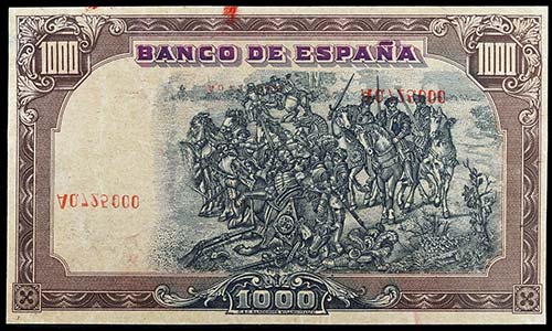 1937. Burgos. 1000 pesetas. (Ed. ... 