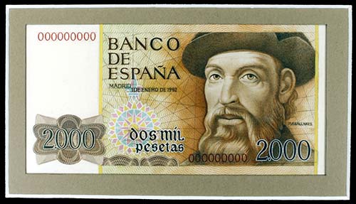 1992. 2000 pesetas. 1 de enero, ... 