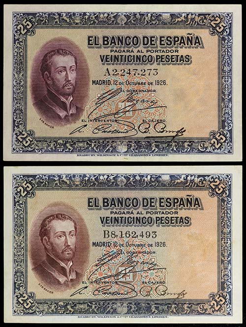 1926. 25 pesetas. (Ed. B109d) (Ed. ... 