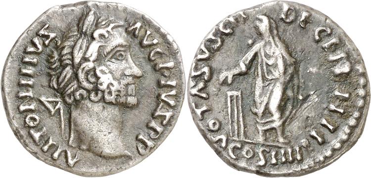 (158-159 d.C). Antonino pío. ... 