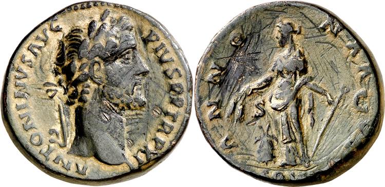 (148-149 d.C.). Antonino pío. ... 