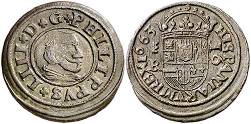 1663. Felipe IV. Segovia. . 16 ... 