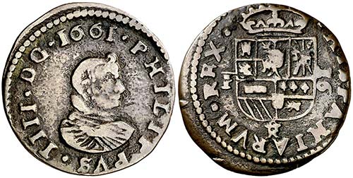1661. Felipe IV. Trujillo. F. 16 ... 