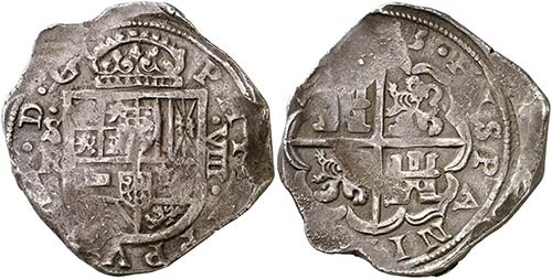 (163)5. Felipe IV. Sevilla. R. 8 ... 