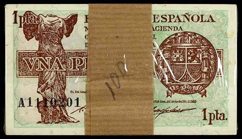 1937. 1 peseta. (Ed. C43) (Ed. ... 