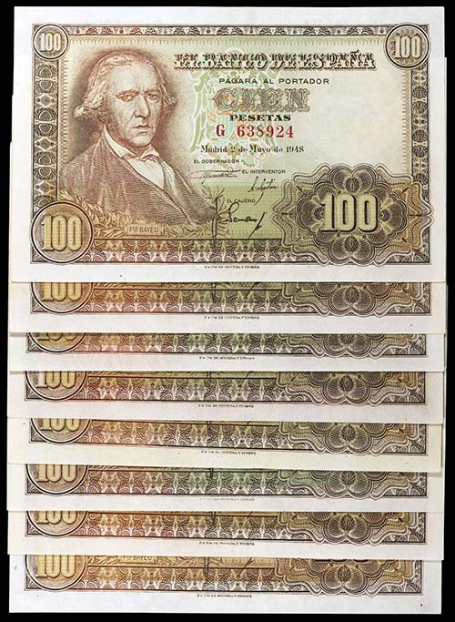 1948. 100 pesetas. (Ed. D57 y ... 