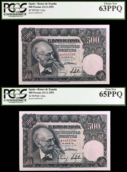 1951. 500 pesetas. (Ed. D61a) (Ed. ... 