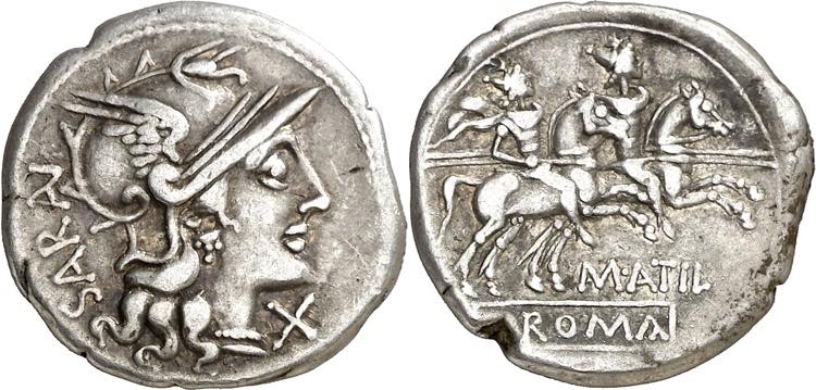 (hacia 148 a.C.). Gens Atilia. ... 