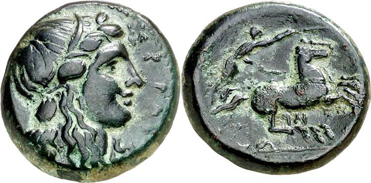 (287-278 a.C.). Sicilia. Siracusa. ... 