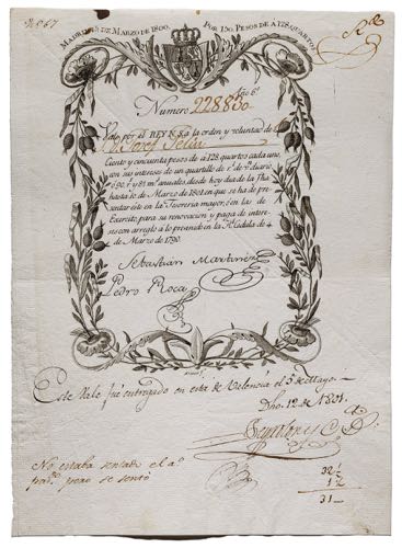 1800. (Carlos IV). 150 pesos de a ... 