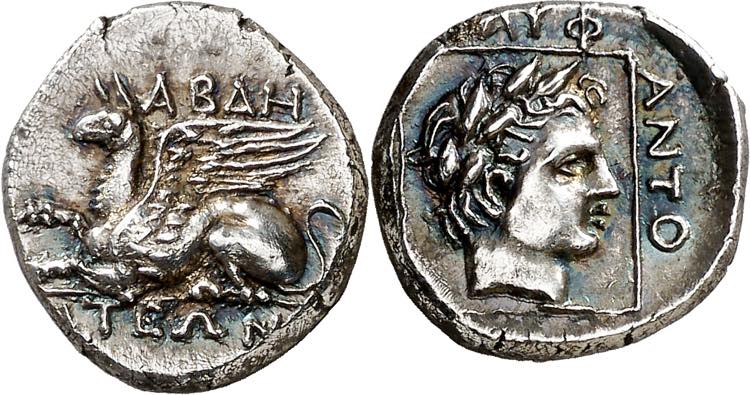 (323-322 a.C.). Tracia. Abdera. ... 