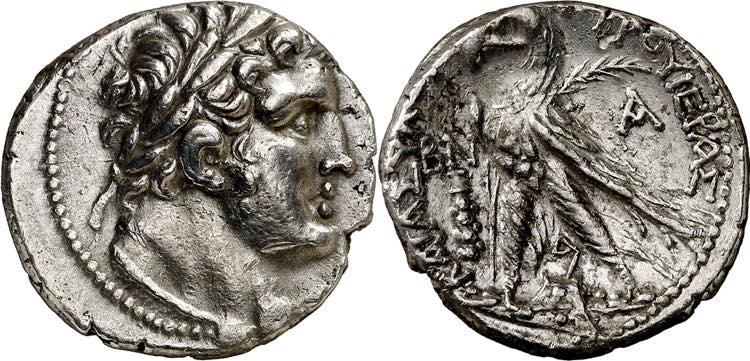 (75-74 a.C.). Fenicia. Tiro. ... 
