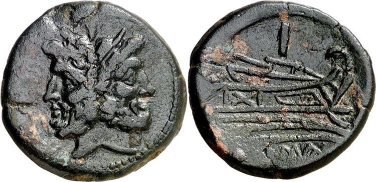 (211-206 a.C.). Anónima. As. ... 