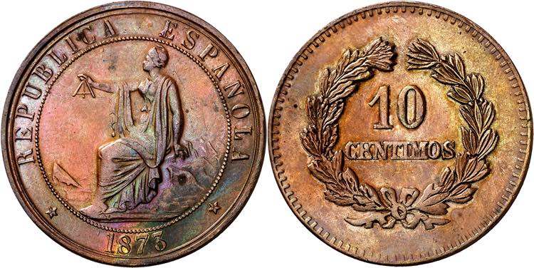 1873. I República. Barcelona. 10 ... 