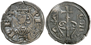 Pere I (1196-1213). Aragón. Dinero jaqués. ... 