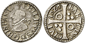 1626. Felipe IV. Barcelona. 1 croat. ... 