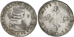1684. Carlos II. Sardenya (Cagliari). 10 ... 