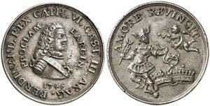1746. Fernando VI. Barcelona. Medalla de ... 