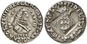 1759. Carlos III. Girona. Medalla de ... 
