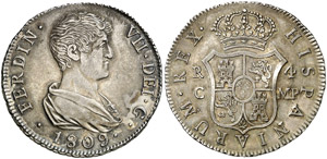 1809. Fernando VII. Catalunya. MP. 4 reales. ... 