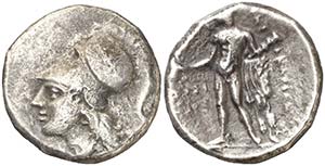 (281-278 a.C.). Italia. Heracleia. ... 