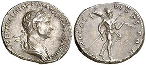 (114-117 d.C.). Trajano. Denario. (Spink ... 