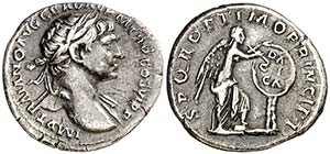 (112-114 d.C.). Trajano. Denario. (Spink ... 