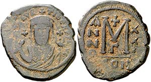 (601-602). Mauricio Tiberio. Constantinopla. ... 