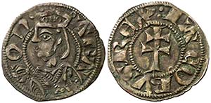 Jaume II (1291-1327). Aragón. Dinero ... 
