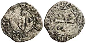 Joan I (1387-1396). Sardenya.  Pitxol. ... 