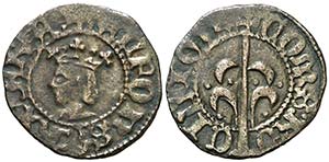 Alfons IV (1416-1458). Perpinyà. Diner. ... 