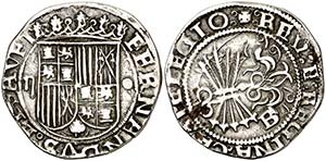 Reyes Católicos. Burgos. 2 reales. (Cal. ... 