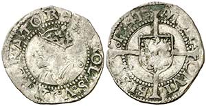 1541. Carlos I. Besançon. 1/2 carlos. (Vti. ... 