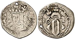 1620. Felipe III. Valencia. 1 divuitè. ... 