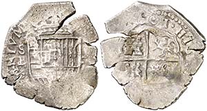 1601. Felipe III. Sevilla. B.  2 reales. ... 