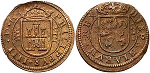 1622. Felipe IV. Segovia. 8 maravedís. ... 
