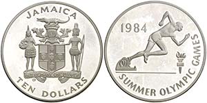 1984. Jamaica. 10 dólares. (Kr. 125). 23,09 ... 