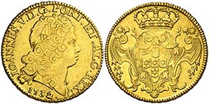 1732. Portugal. Juan V. 2 escudos. (Fr. 88) ... 