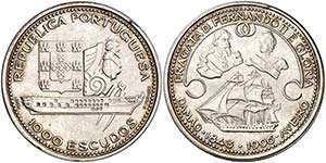 1996. Portugal. 1000 escudos. (Kr. 688). ... 