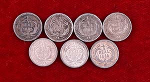 1860 a 1869. Guatemala. 1/4 de real. Lote de ... 